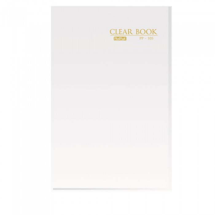 PASTA CATALOGO CLEAR BOOK PP OF. C/10 ENV. CRIST