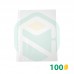 Saco Plastico A4 furação universal 11 Furos - 100 Unid.
